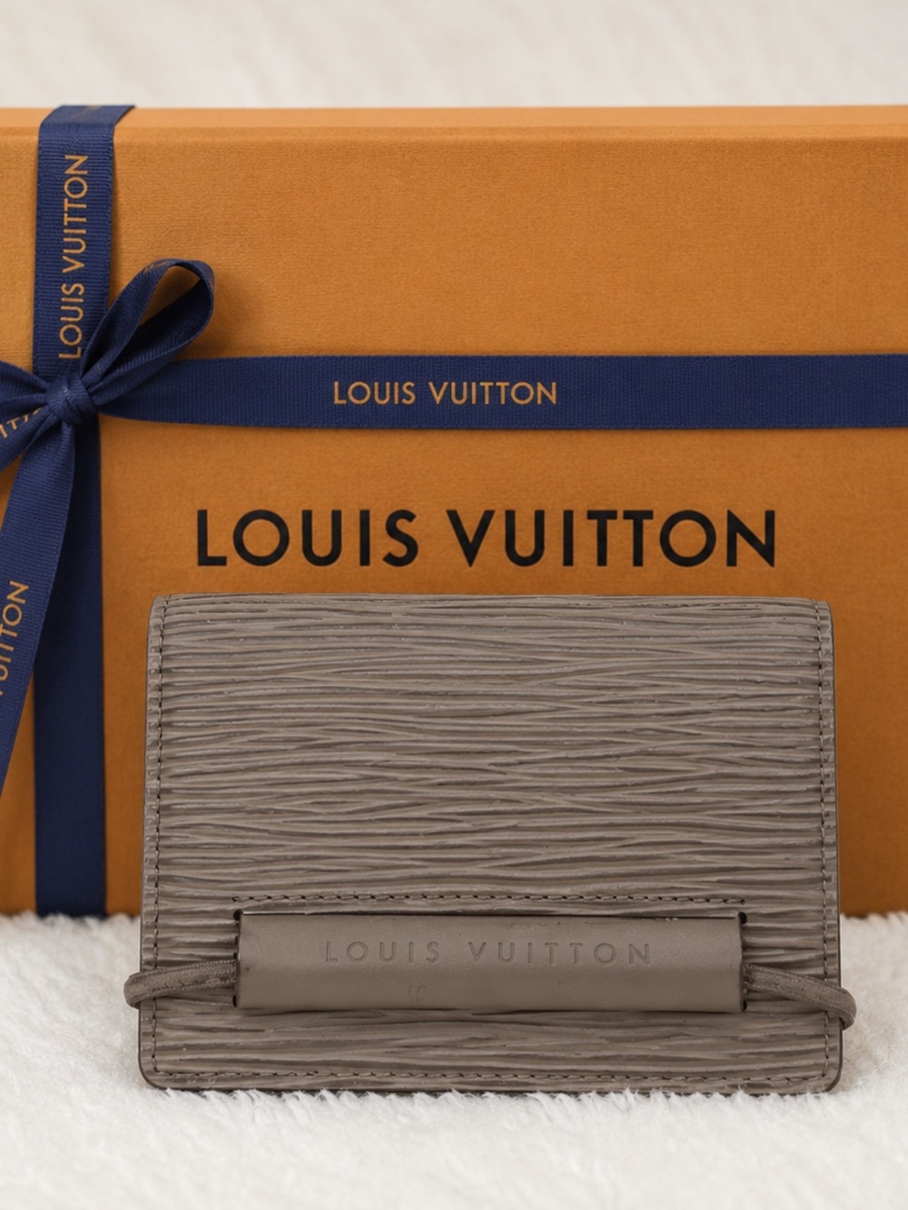 🩶🖤🩶Louis Vuitton Epi Porte Porte Cartes Transport Card Case🩶🖤🩶